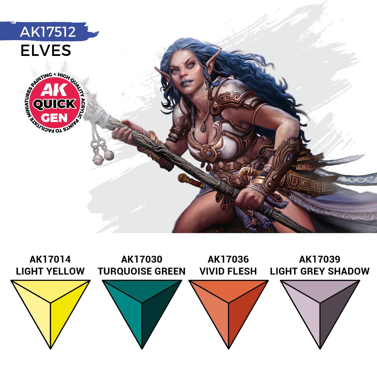 AK Interactive Quick Gen Set - Elves (AK17512)