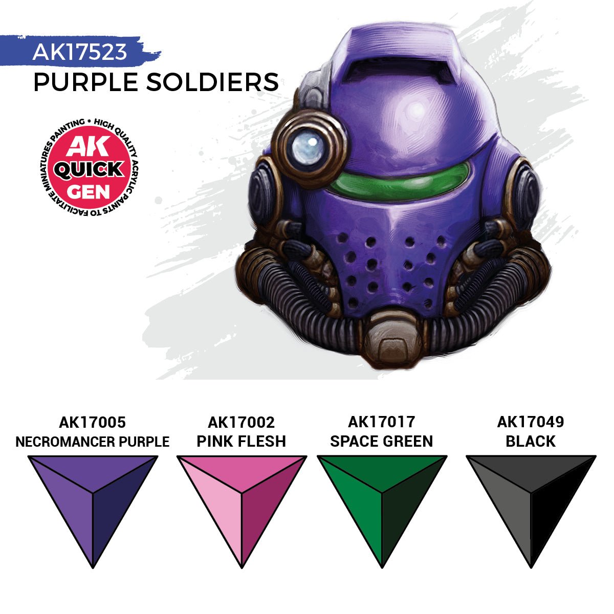 AK Interactive Quick Gen Set - Purple Soldiers (AK17523)