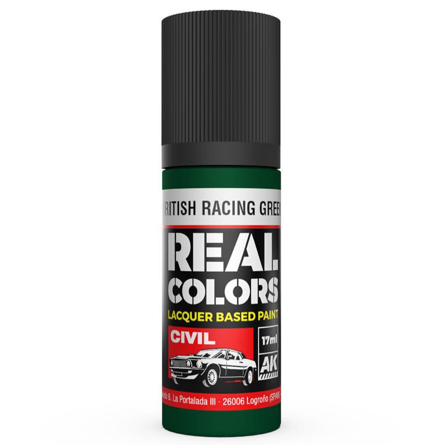 AK Interactive Real Colors - British Racing Green 17ml. (RC847)
