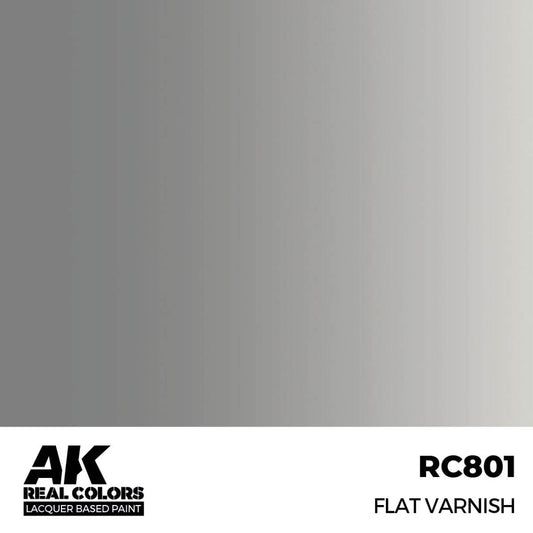AK Interactive Real Colors - Flat Varnish 17ml. (RC801)