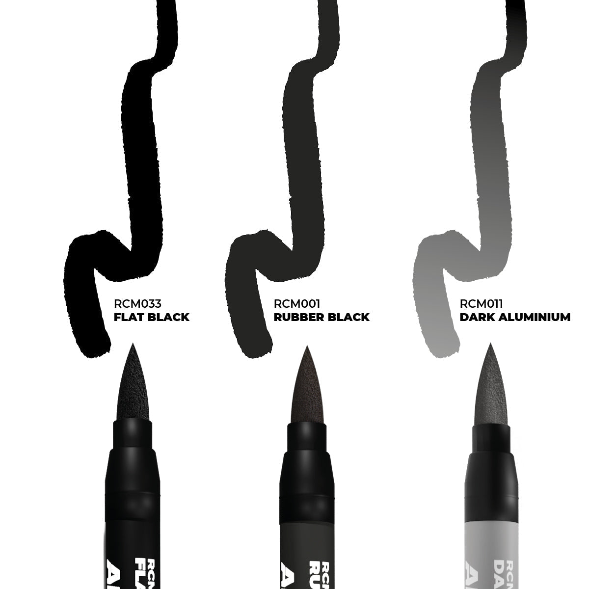 AK Interactive Real Colors Markers - Wheels Set (RCM102)