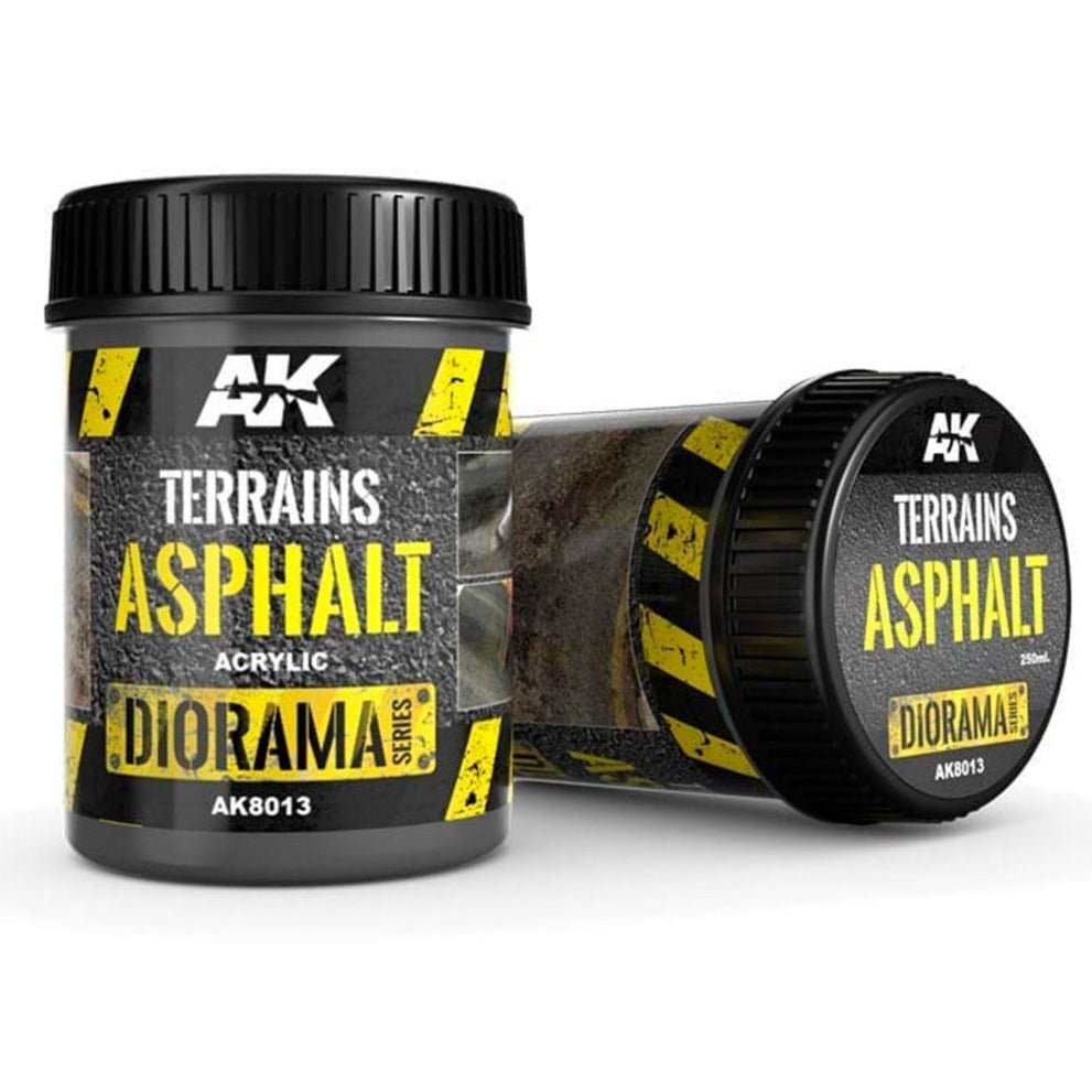 AK Interactive Terrains Asphalt 250ml (AK8013)