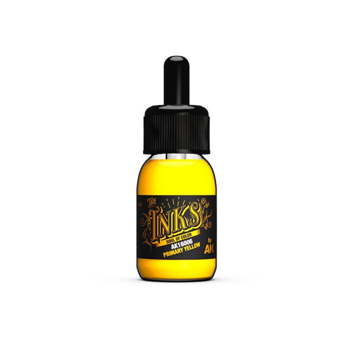 AK Interactive - the Inks - Primary Colors Set (AK16021)