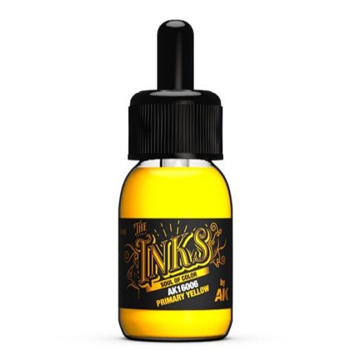 AK Interactive - the Inks - Primary Yellow (AK16006)