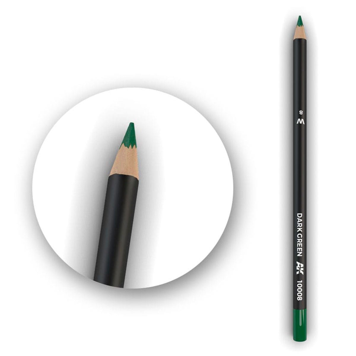 AK Interactive Watercolor Pencil Dark Green (AK10008)