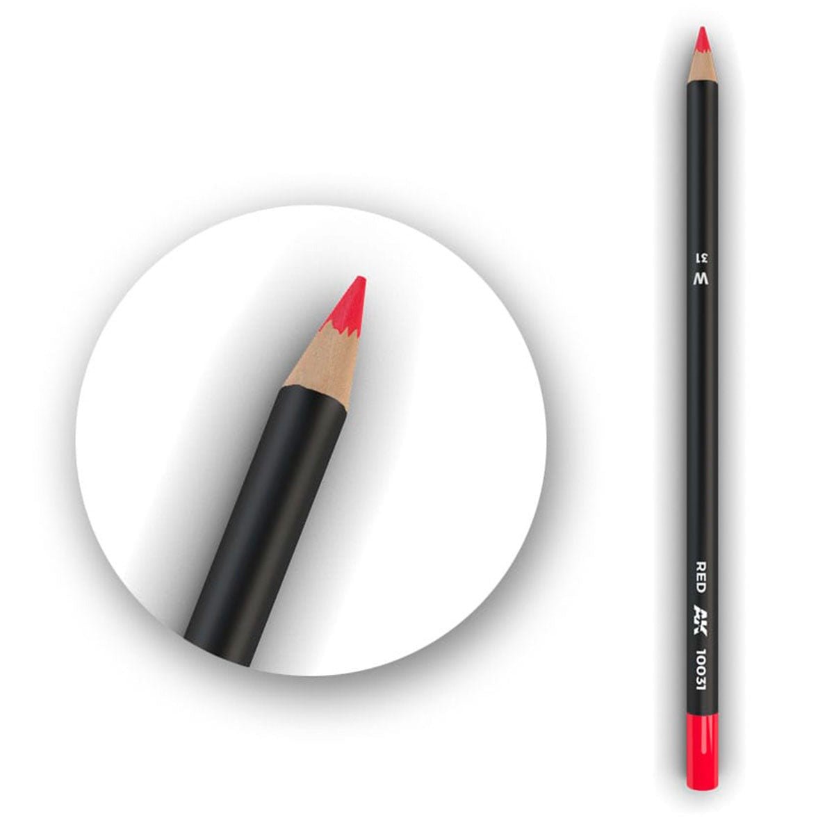 AK Interactive Watercolor Pencil Red (AK10031)