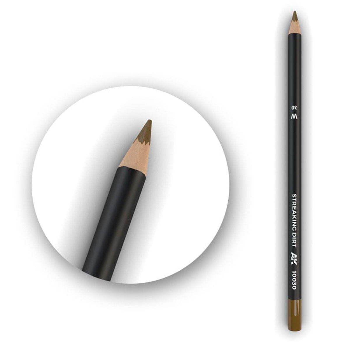 AK Interactive Watercolor Pencil Streaking Dirt (AK10030)