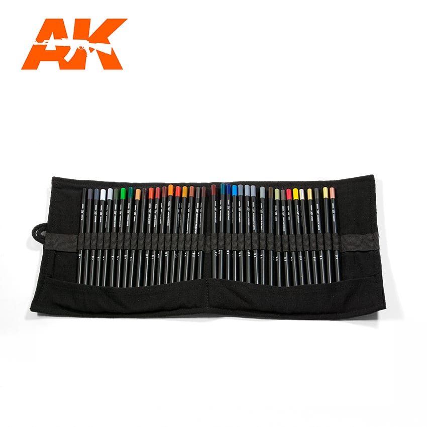 AK Interactive Weathering Pencils Full Range Case (AK10048)