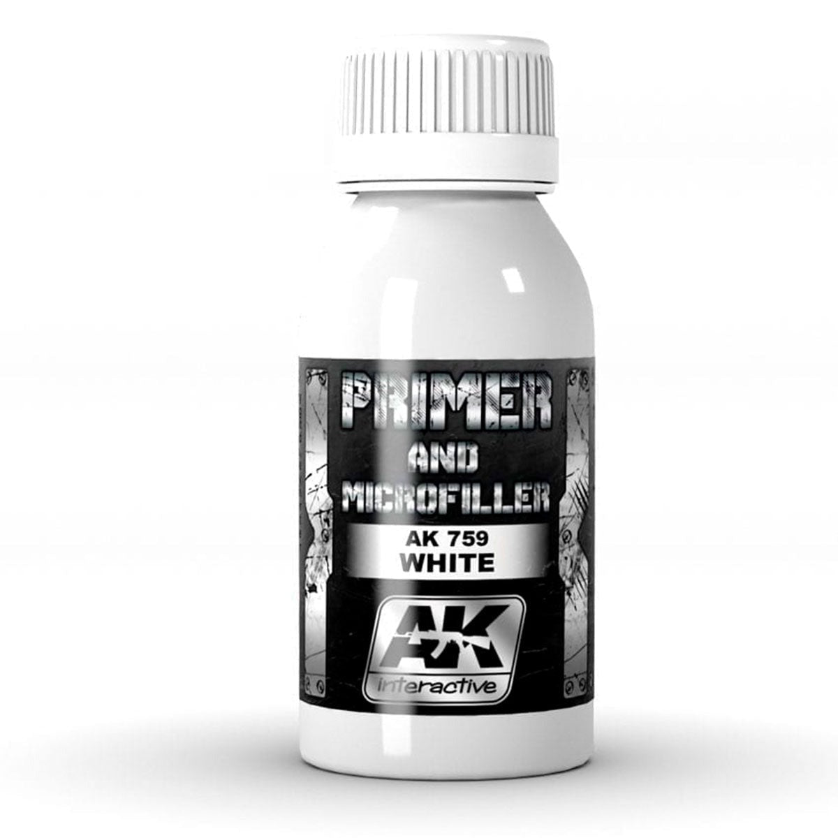 AK Interactive White Primer & Microfiller 100ml (AK759)