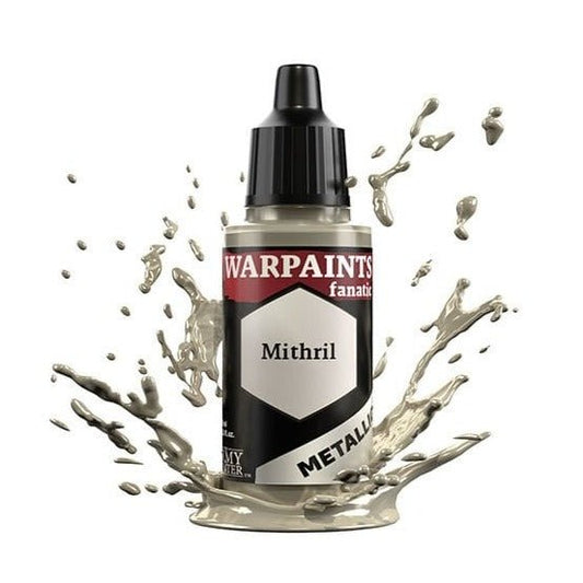Army Painter Warpaints Fanatic Metallic: Mithril 18ml