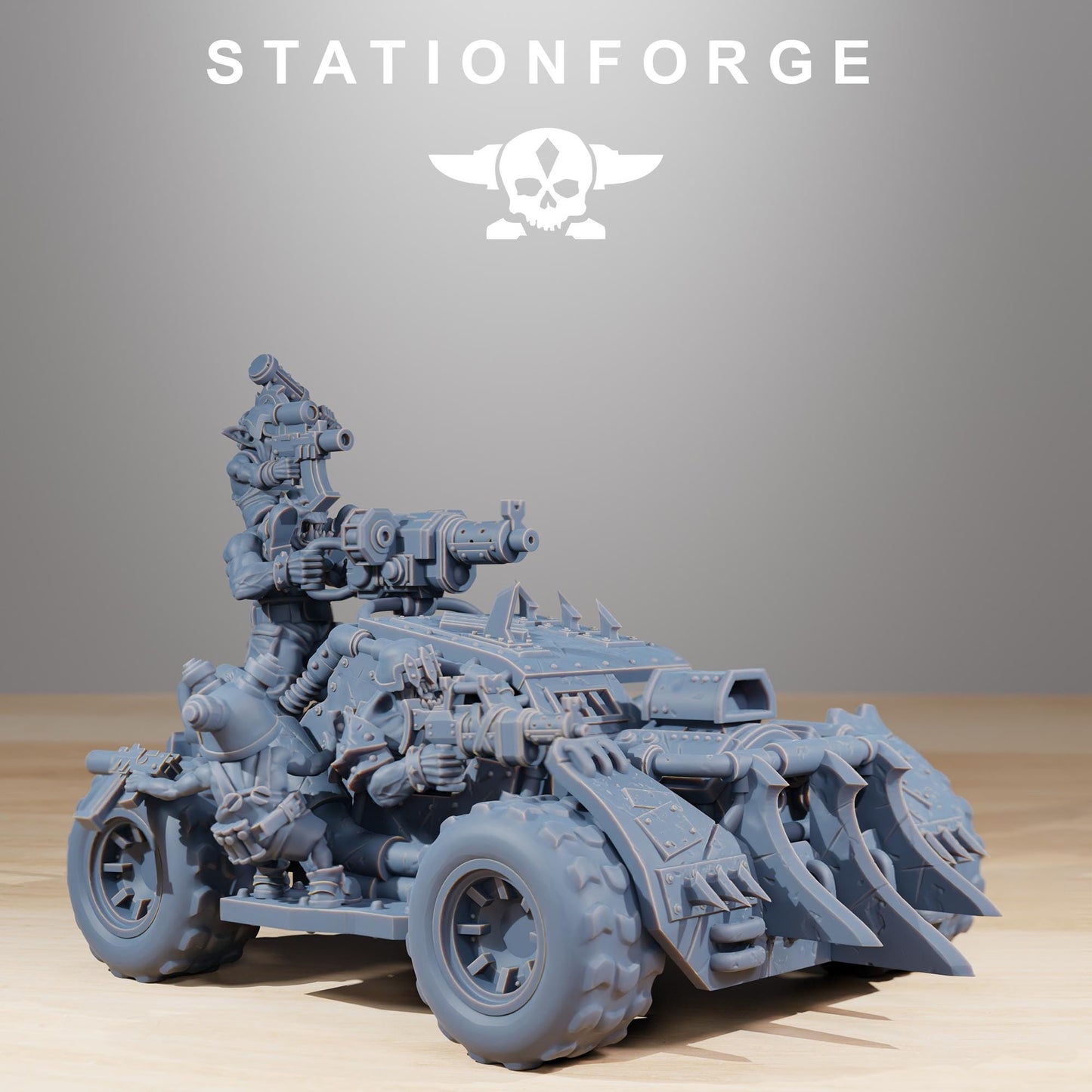Station forge Orkaz Speedsters Proxy minitures Tabletop RPG Wargaming 3 to choose from