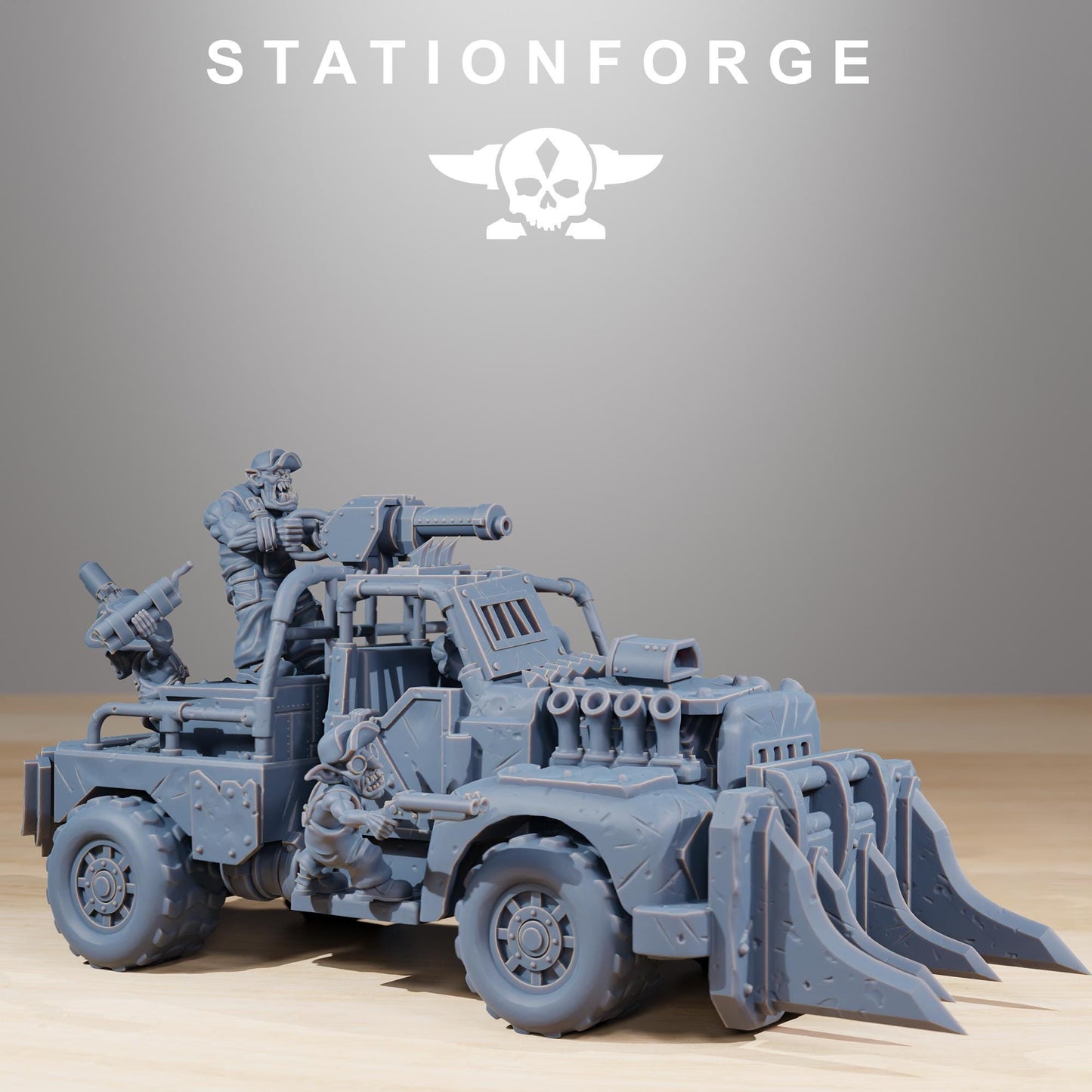 Station forge Orkaz Speedsters Proxy minitures Tabletop RPG Wargaming 3 to choose from