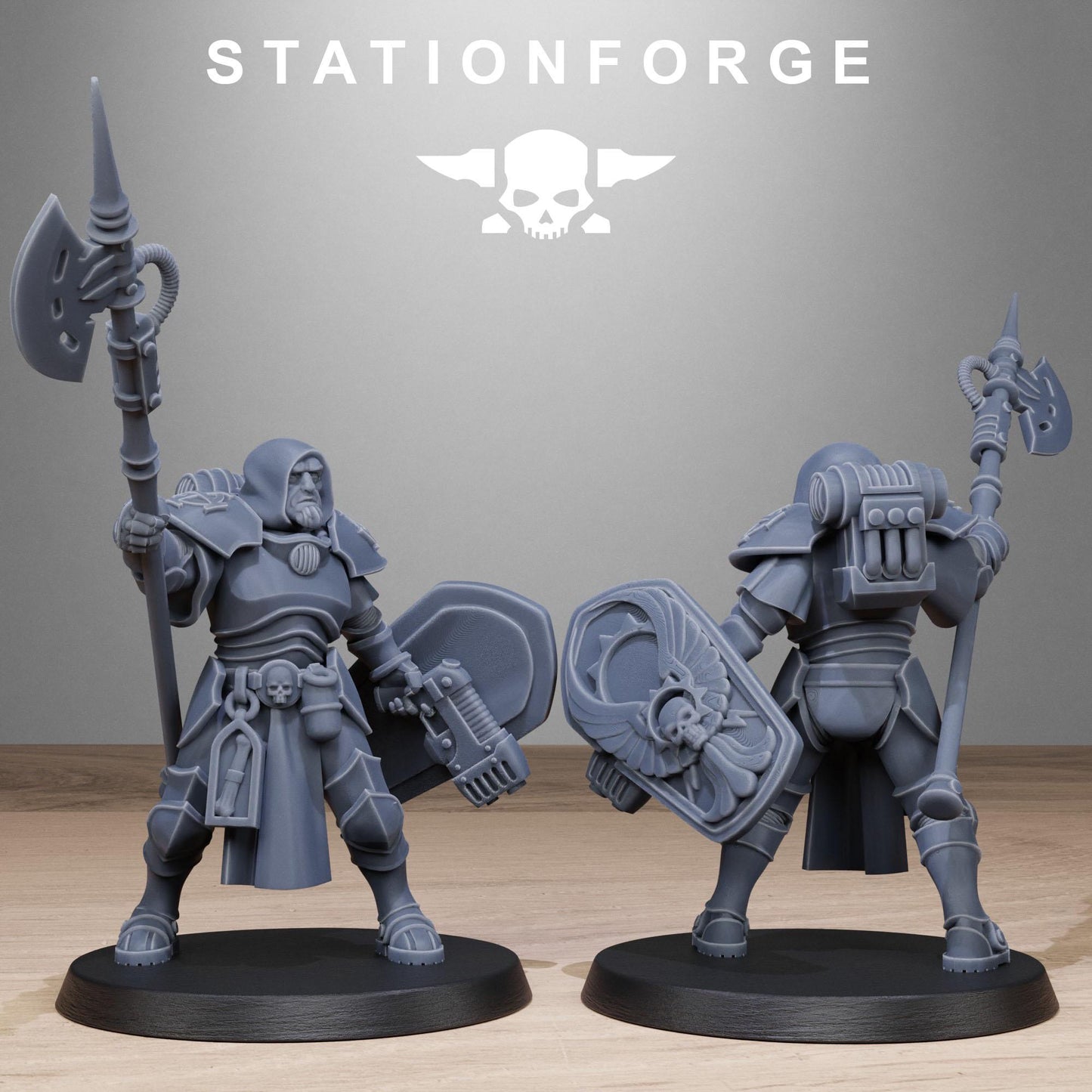 Station ForgeVodalites_Purifiers 3d printed proxie Wargames
