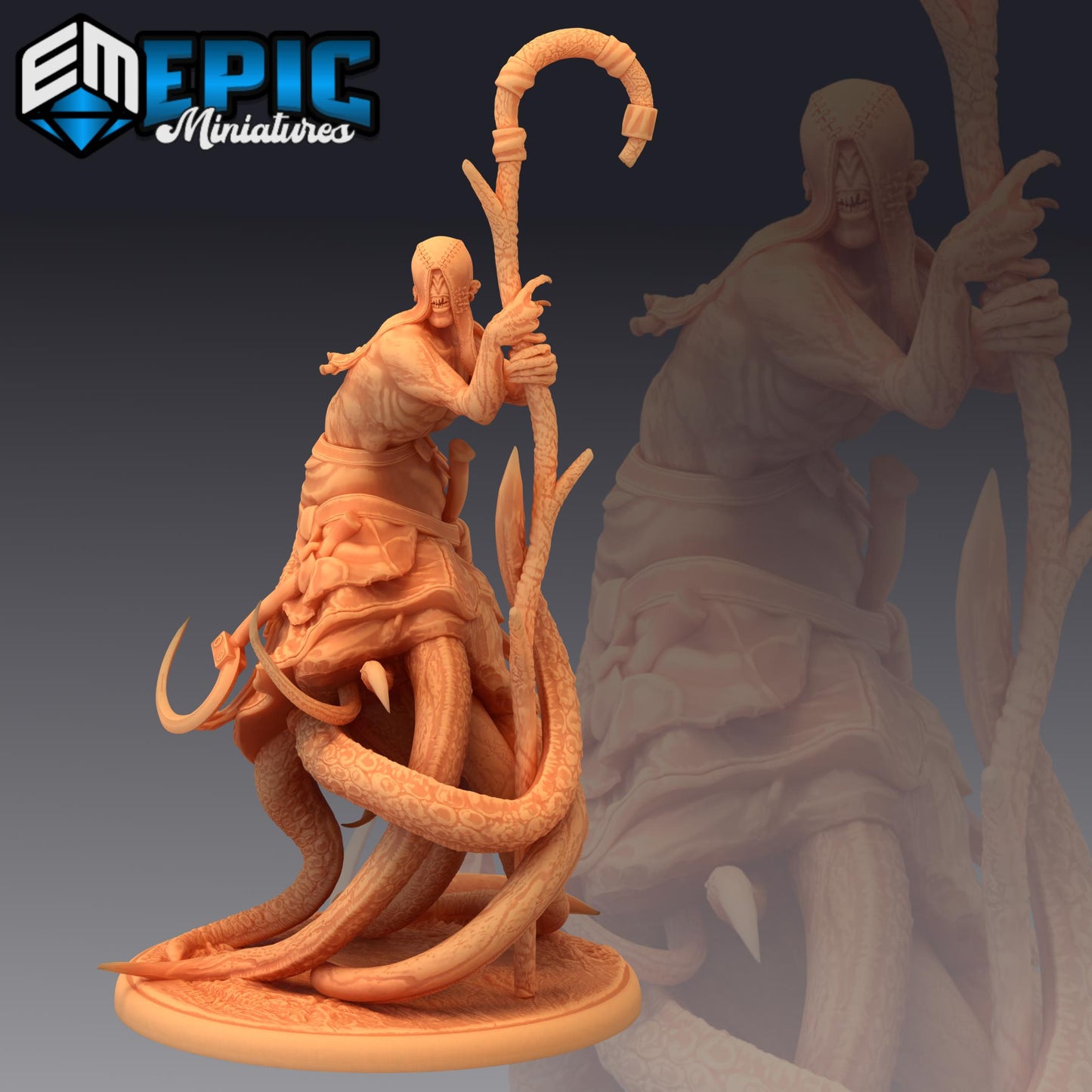 Fear Reaper Designed by epic Minitures Proxy minitures 50mm baseTabletop RPG Wargaming printed in one part