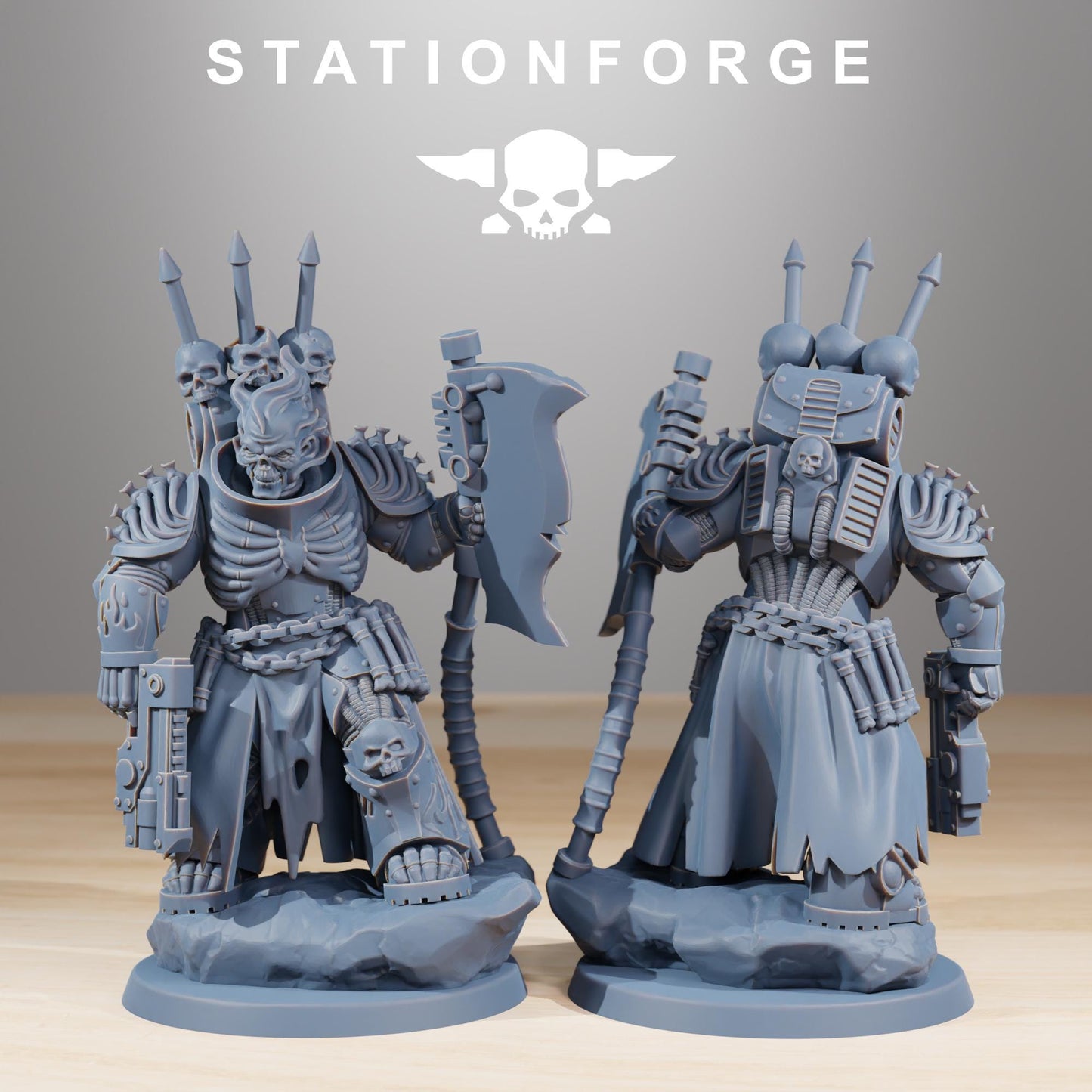 Station Forge Socratis Crusaders Team Proxy minitures Tabletop RPG Wargaming