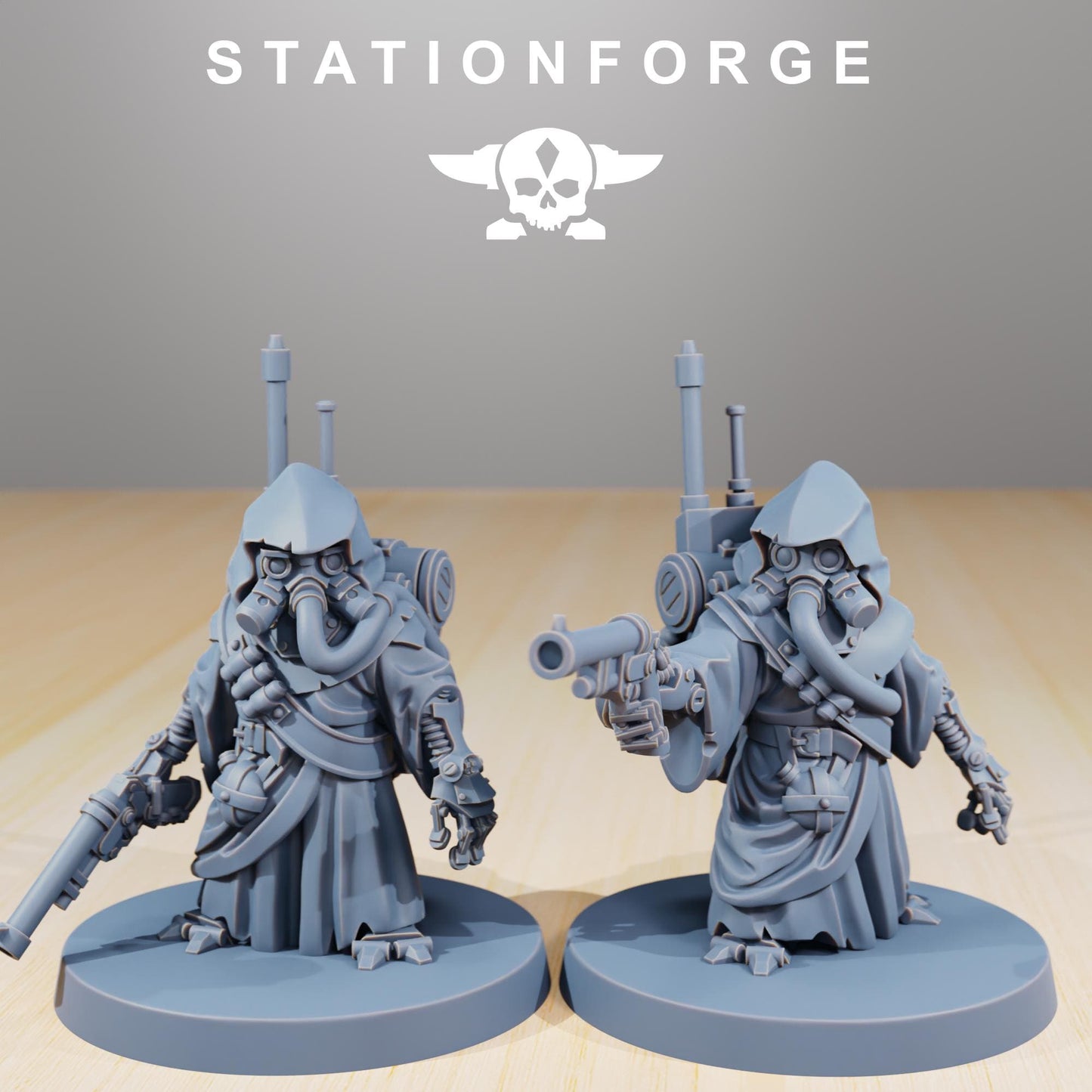 Station Forge scavenger junkards Team Proxy minitures Tabletop RPG Wargaming
