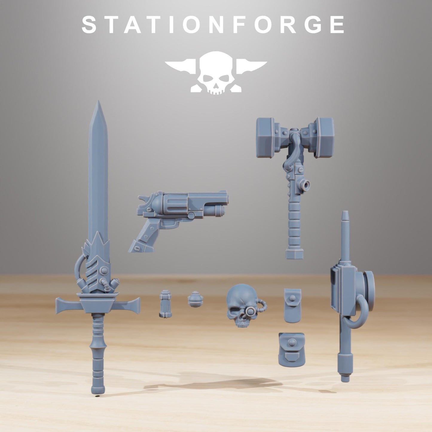 Station Forge Frontliners Infantry Proxy minitures Tabletop RPG Wargaming
