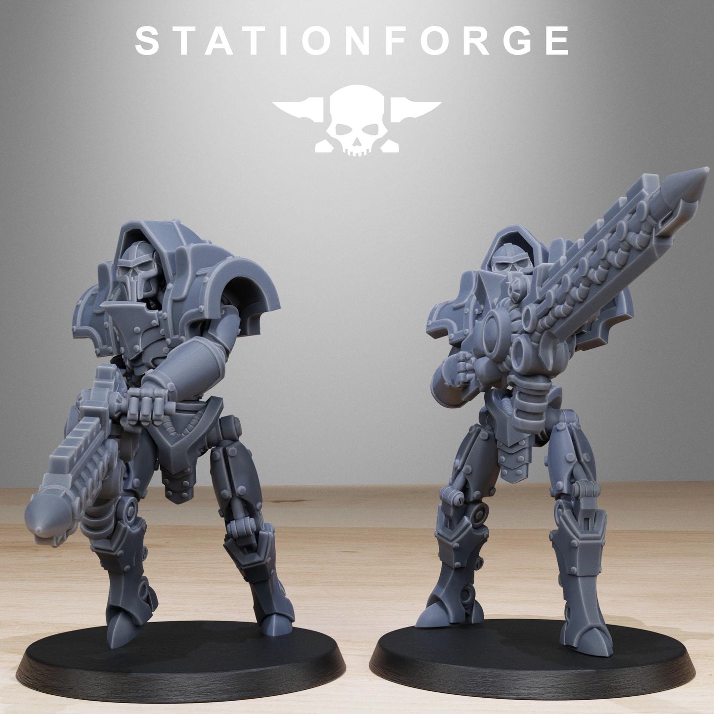 Station Forge Astronet Heavy Infantry Proxy minitures Tabletop RPG Wargaming