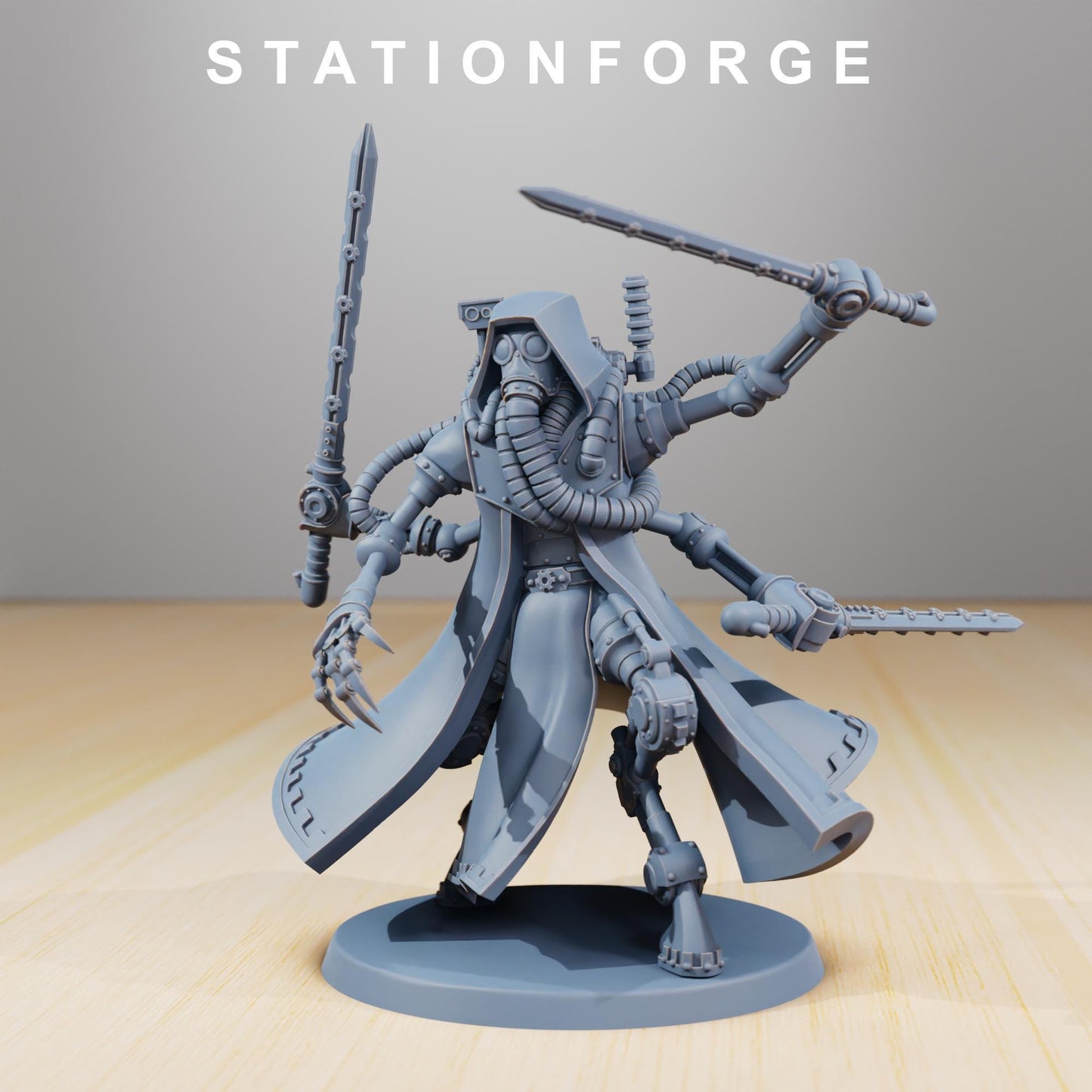 Station Forge Scavenger Runners Proxy minitures Tabletop RPG Wargaming