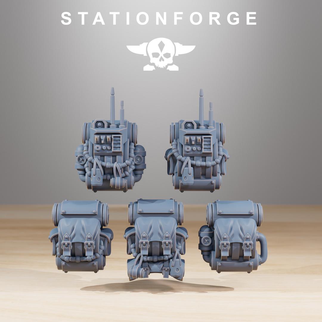 Station Forge Scavenger Rangers Builder Kit Proxy minitures Tabletop RPG Wargaming