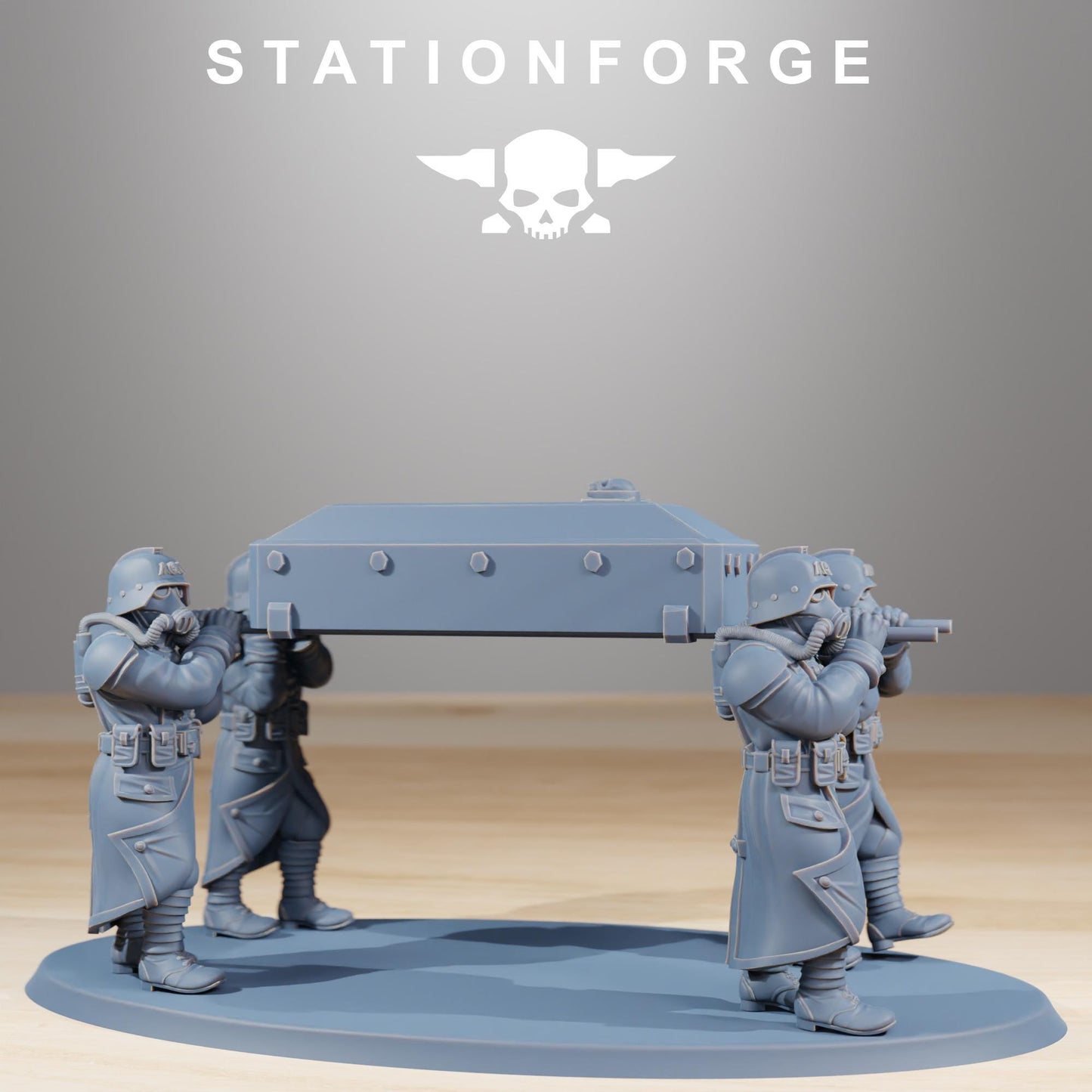 Station Forge GrimGuard Casualties 3d printed proxie Wargames