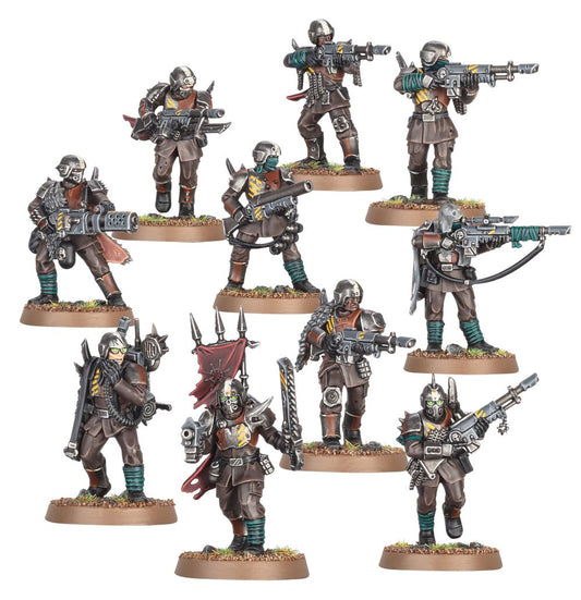 Chaos Space Marines: Traitor Guardsmen Squad