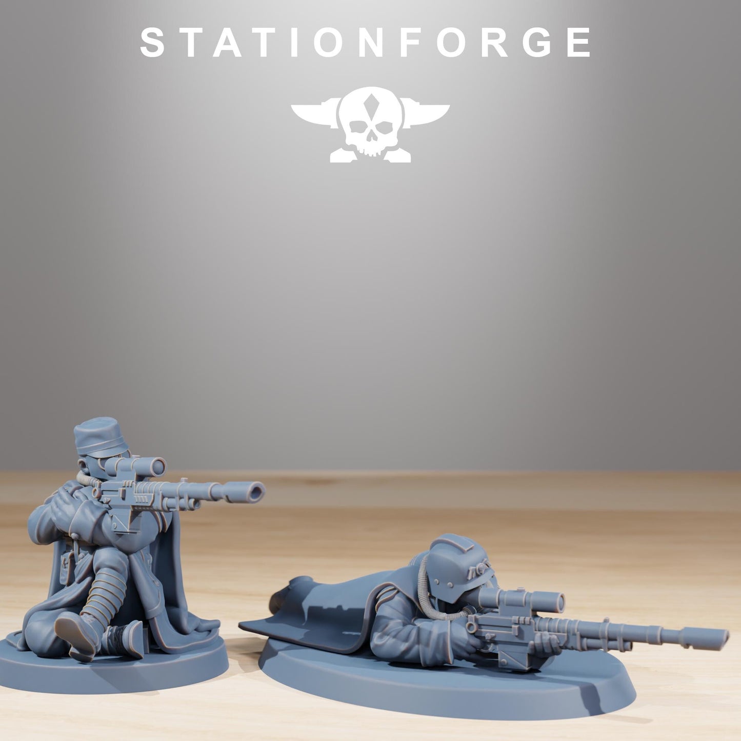 Station Forge grimguard marksmen 3d printed proxie Wargames