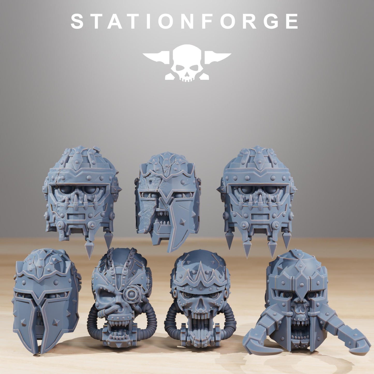 Station Forge Pythonicus Defender Mk2 big boy printed in resin and sent in parts