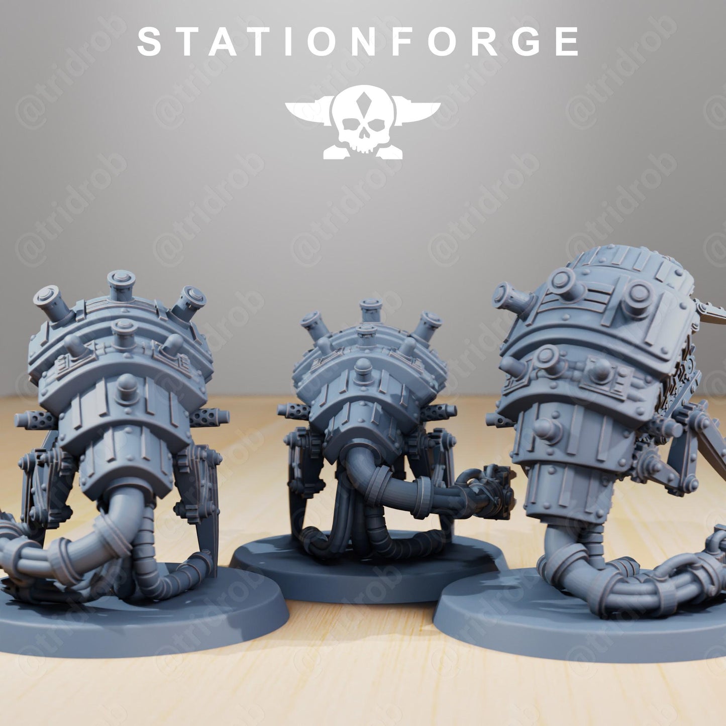 Station ForgeScavenger Assassinators Team Proxy minitures Tabletop RPG Wargaming