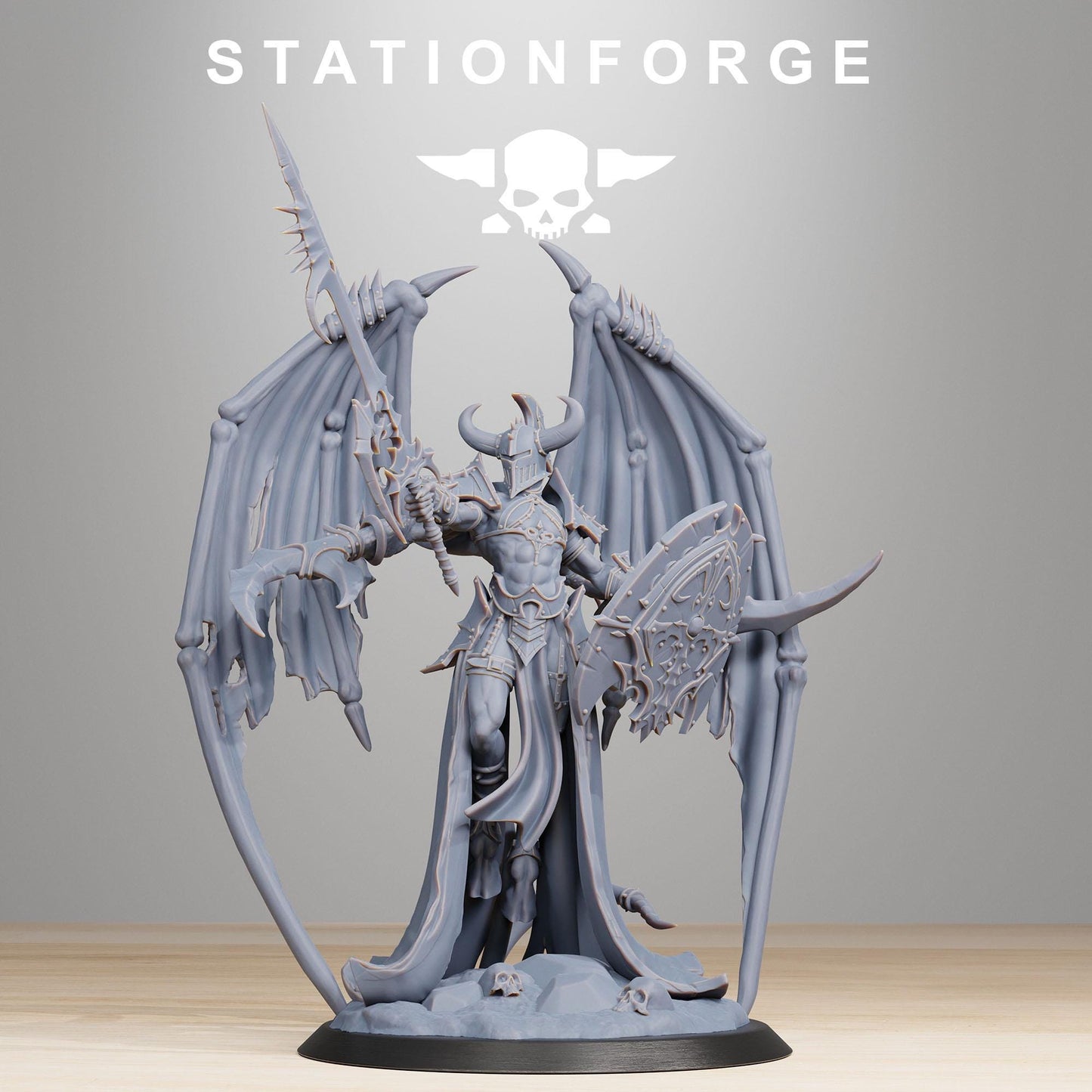 Station Forge Demon Queen Big model 93mm base Proxy minitures Tabletop RPG Wargaming