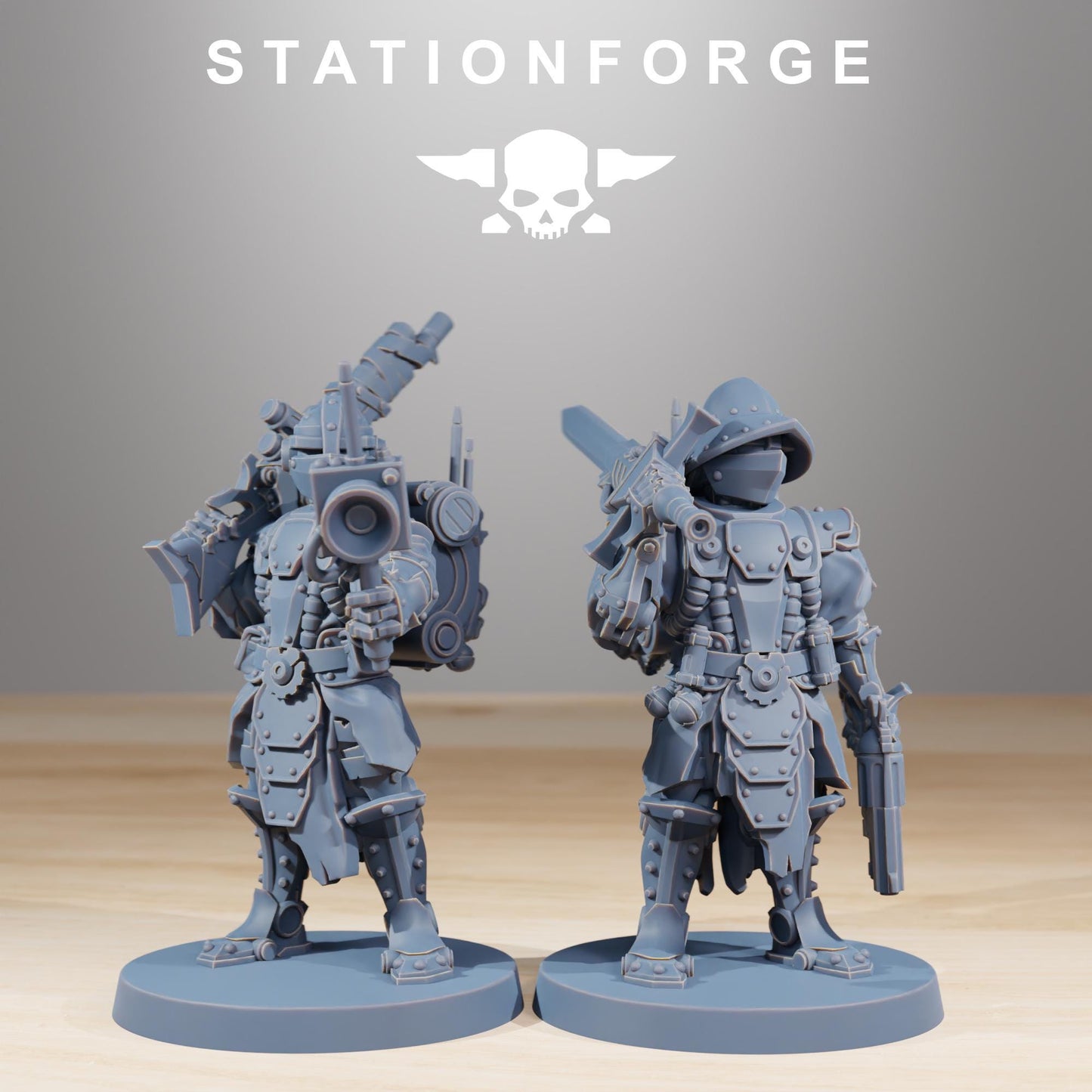 Station Forge Frontliners Infantry Proxy minitures Tabletop RPG Wargaming