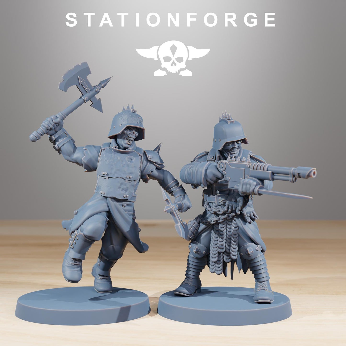 Station Forge Corrupted Guard Kill Team Proxy 28m minitures Tabletop RPG Wargaming