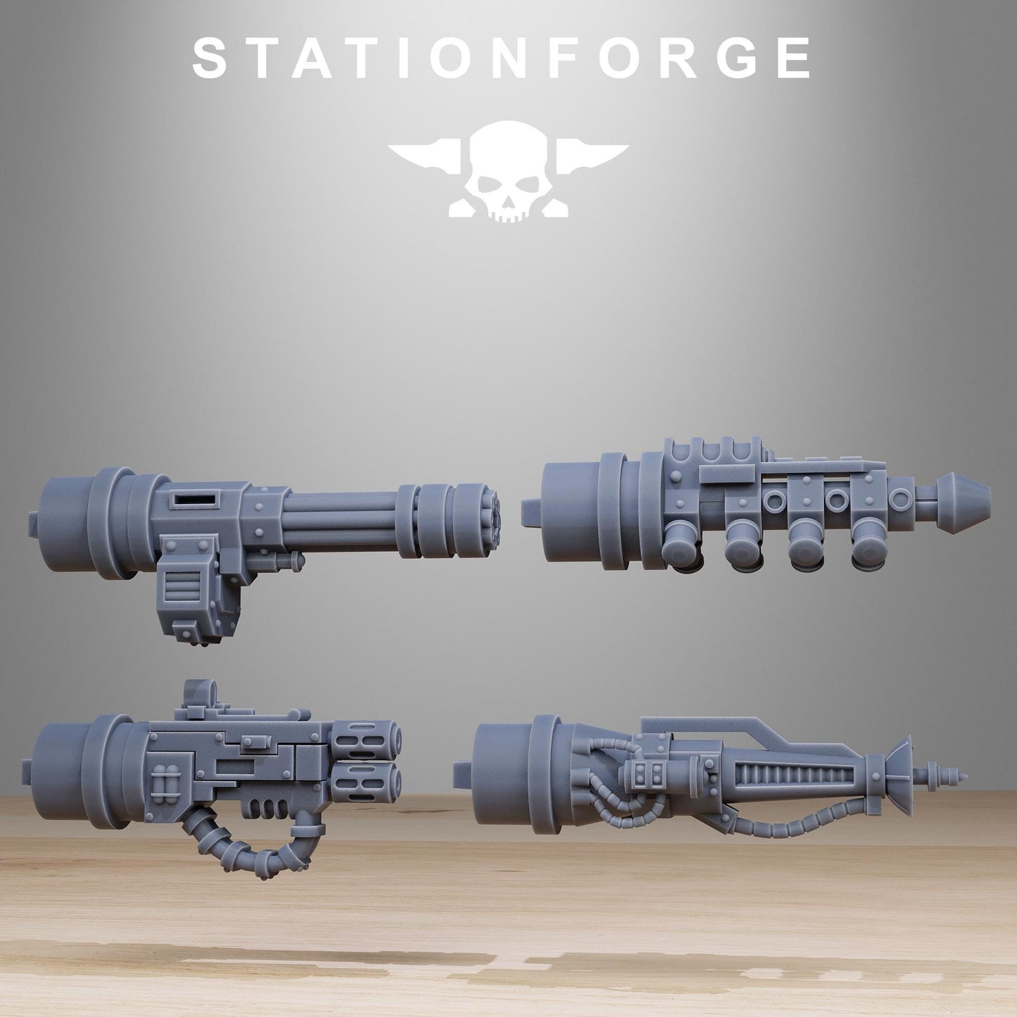 Station Forge Vodalites Pulpit 3d printed proxie Wargames