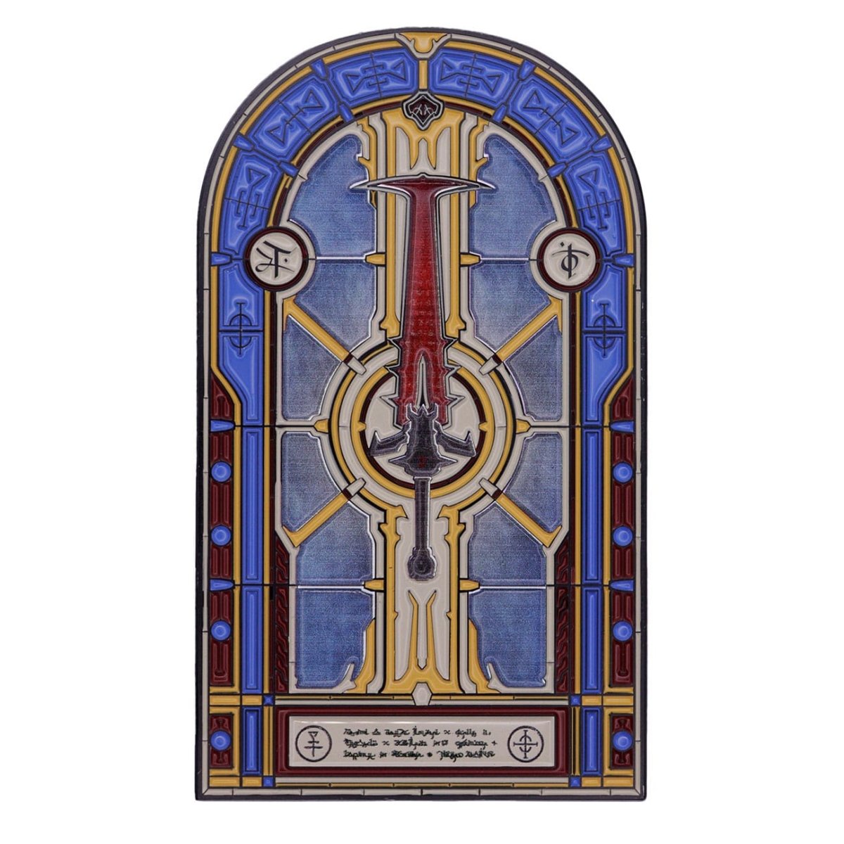 Doom Ingot Crucible Sword Stained Glass Limited Edition