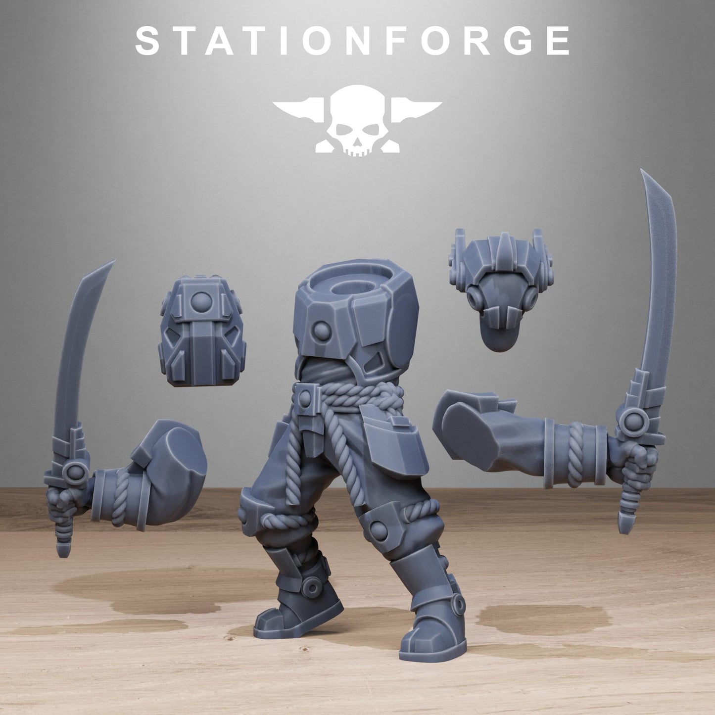 Station ForgeTarion Melee Infantry Proxy minitures Tabletop RPG Wargaming