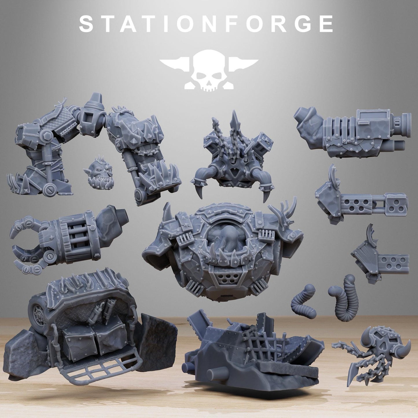 Station Forge Orkaz Grand Nutta minitures Tabletop RPG Wargaming