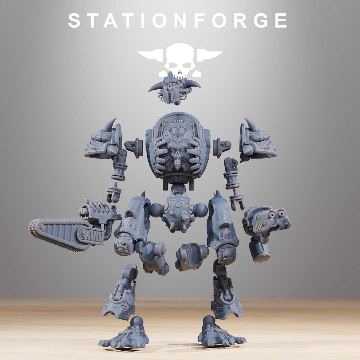 Station Forge Pythonicus Armageddon Proxy minitures Tabletop RPG Wargaming
