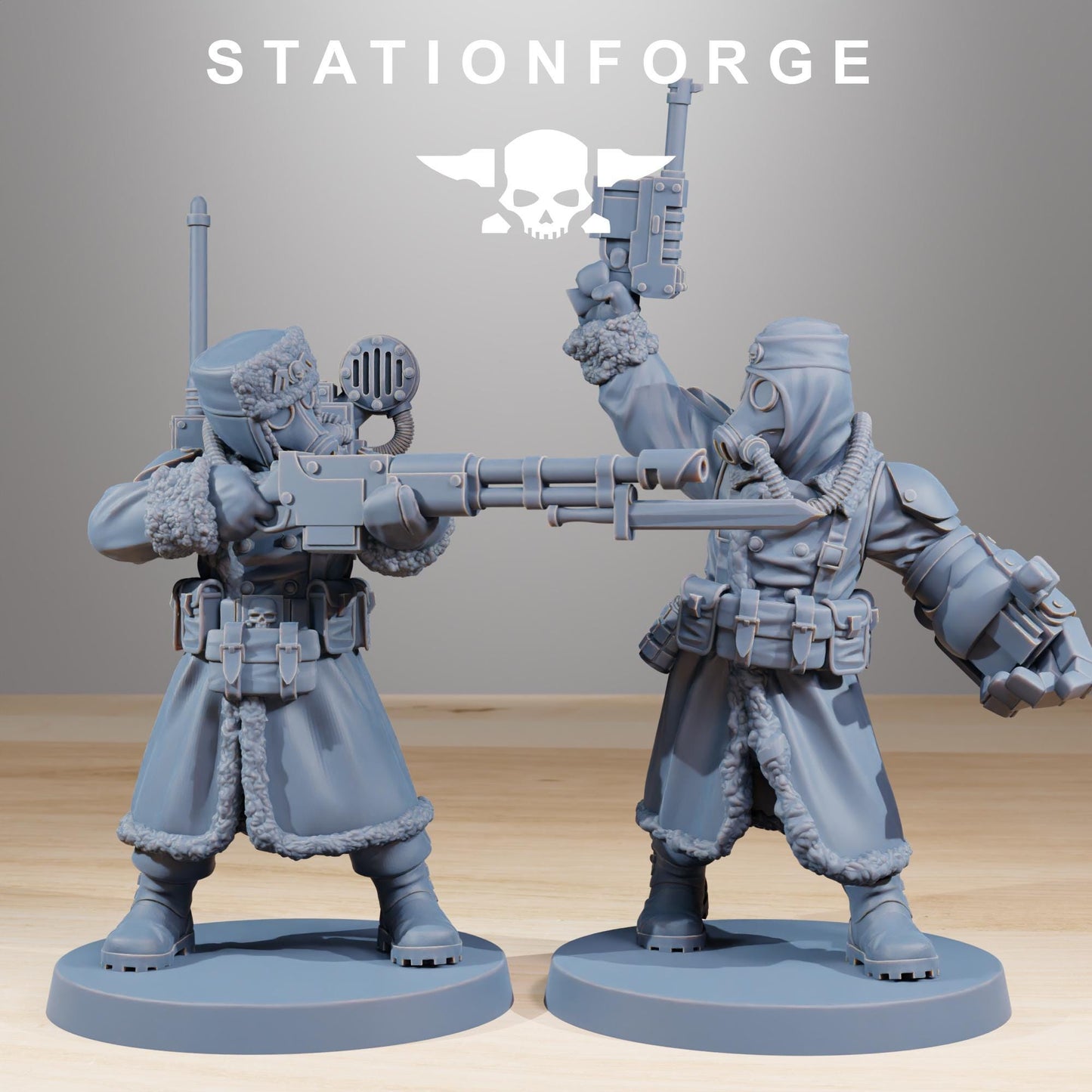 Station Forge GrimGuard Frostwatch 3d printed proxie Wargames