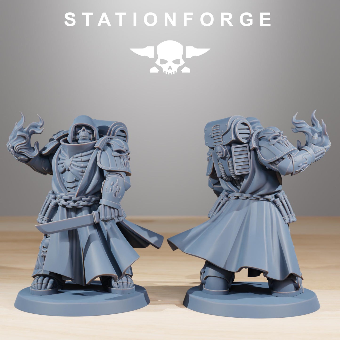 Station Forge Socratis Crusaders Team Proxy minitures Tabletop RPG Wargaming