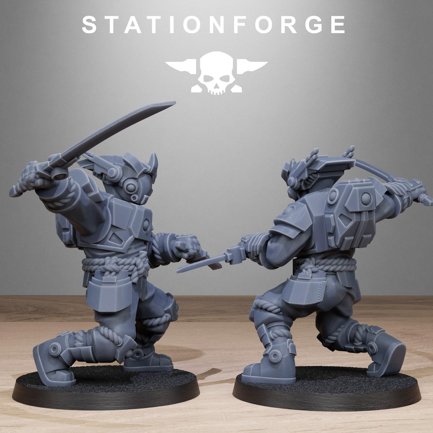 Station ForgeTarion Melee Infantry Proxy minitures Tabletop RPG Wargaming