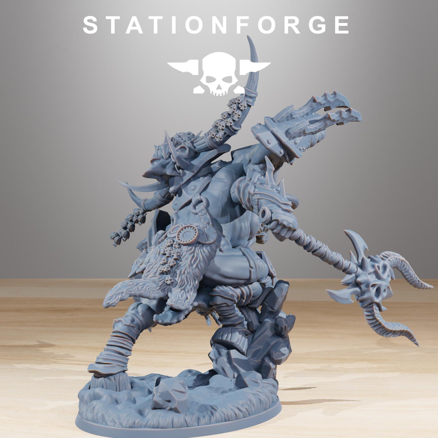 Station Forge Corrupted Beasts Leader Proxy minitures Tabletop RPG Wargaming