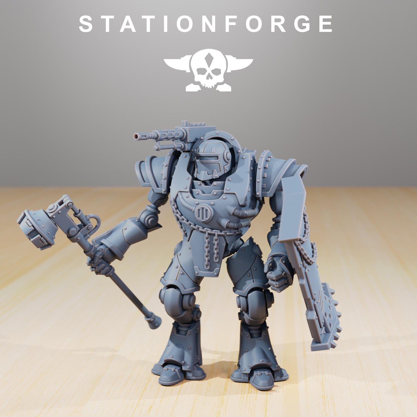 Station Forge Scavenger Exutars Team Proxy minitures Tabletop RPG Wargaming