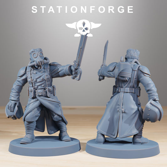 Station ForgeGrimGuard Acolytes 3d printed proxie Wargames