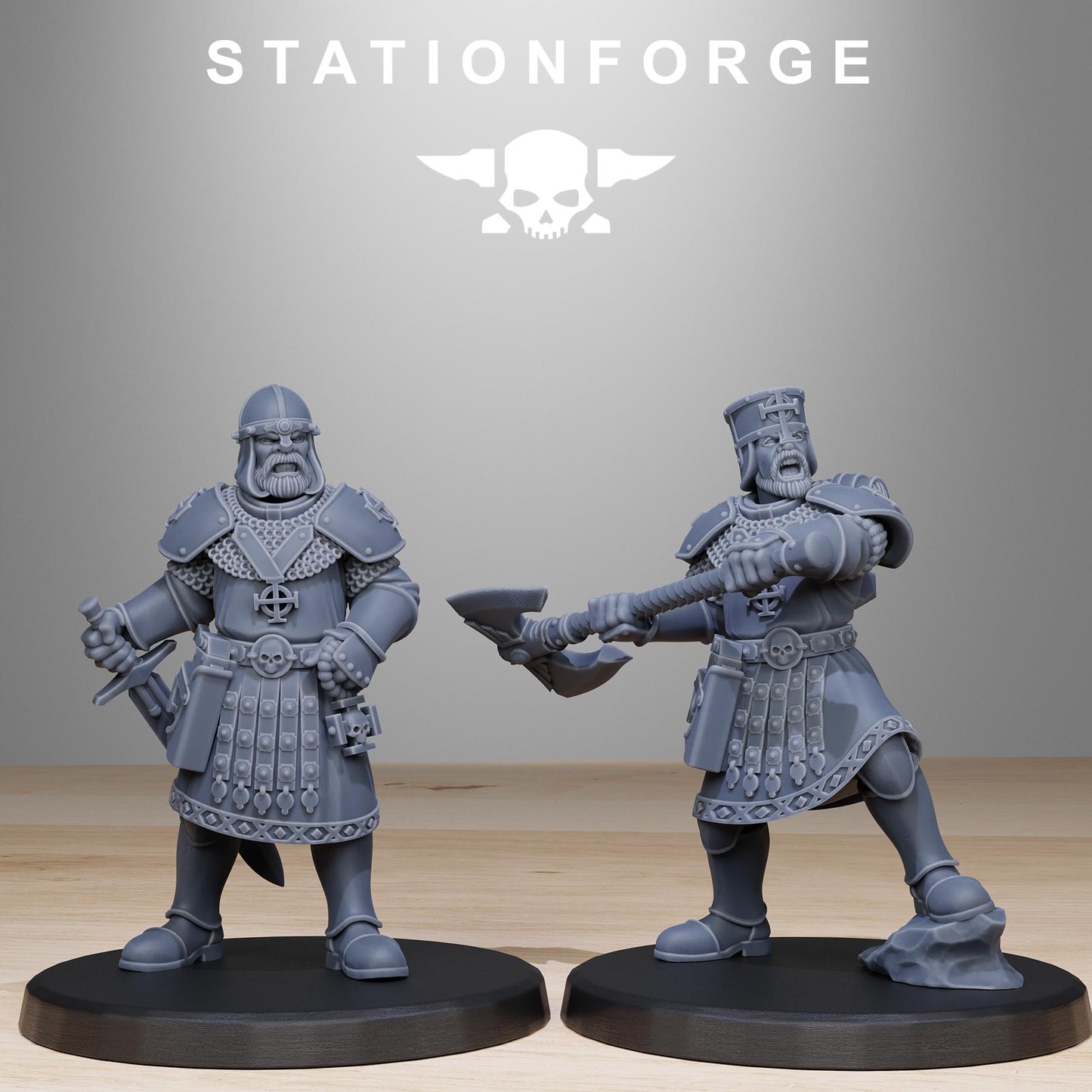Station Forge Vodalites Melee 3d printed proxie Wargames
