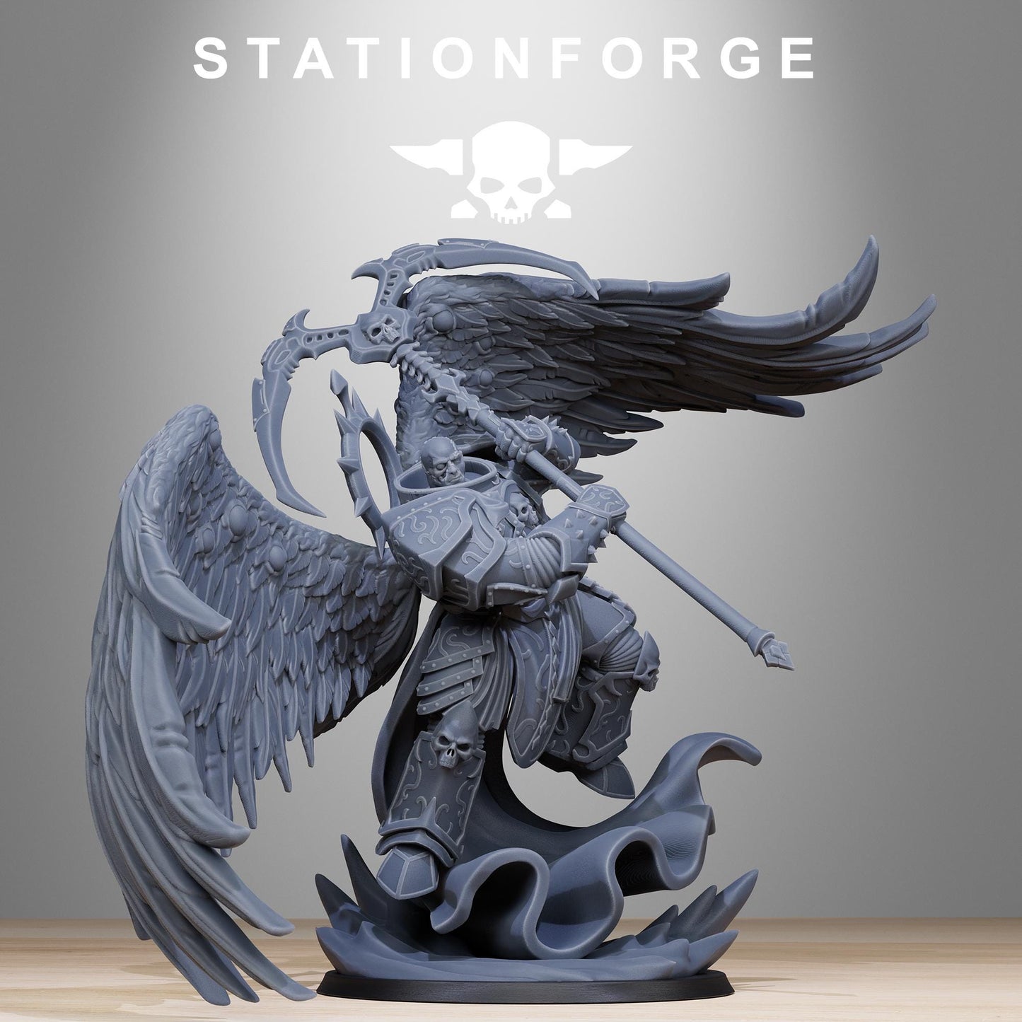 Station Forge Corrupted Archon Angel Team Proxy minitures Tabletop RPG Wargaming 2 poses to choose from