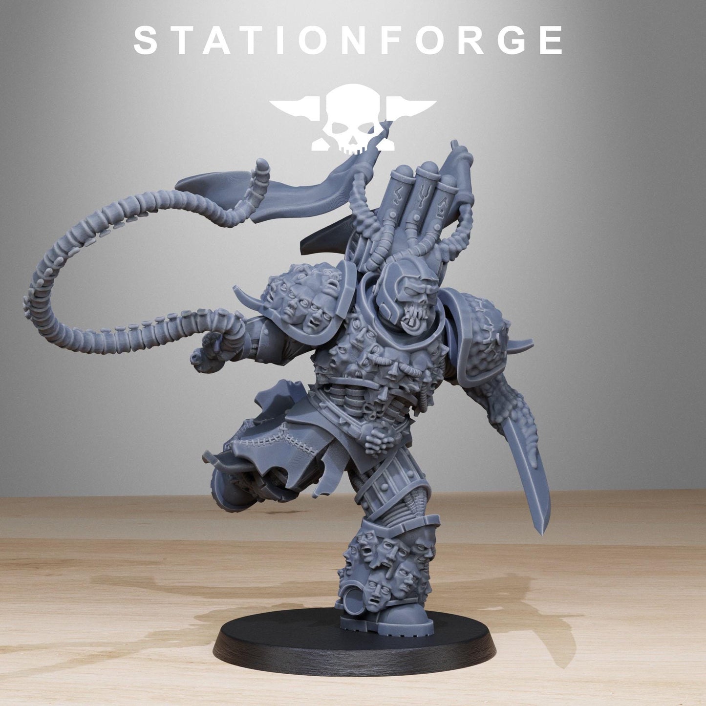 Station Forge Corrupted Socratis Punisher Proxy minitures Tabletop RPG Wargaming