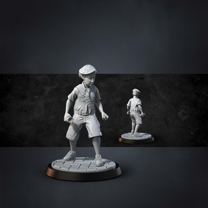 Miniatures for Horror Games Set 2 dnd approx 35mm high Abs resin