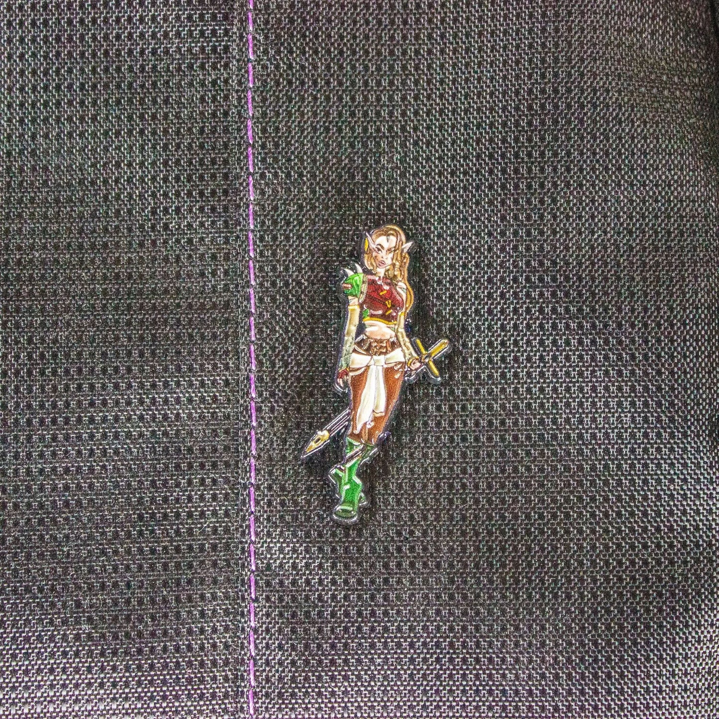 Elf Enemal Pin Warrior