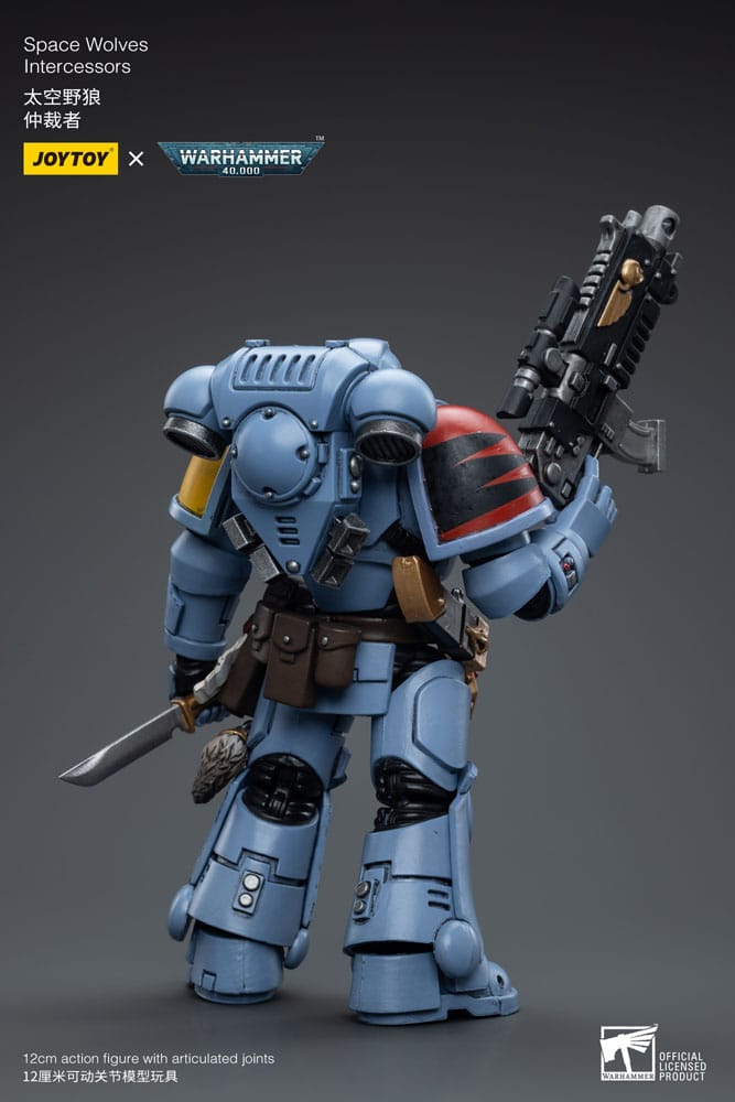 Joy Toy Warhammer 40k: Space Wolves Intercessor 12cm