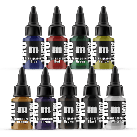 Pro Acryl - Expansion Set #2 - Transparents - 9 Colors